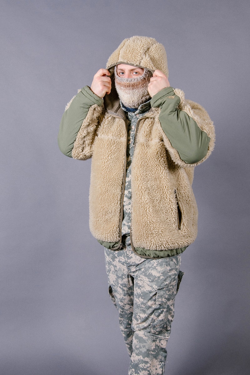 Greater Goods balaclava jaimus tailor hand knitted wool cold weather release informaton details