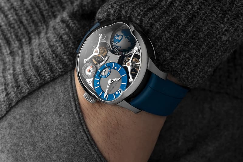 Greubel Forsey Transforms GMT Quadruple Tourbillon With Titanium Case and New Finishing