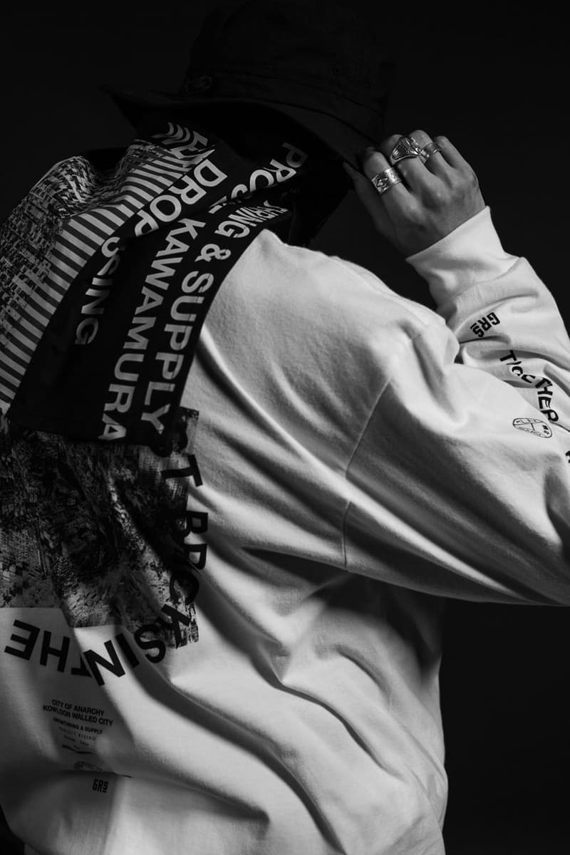 GrowthRing & Supply Kosuke Kawamura Drop 03 Lookbook Kowloon Walled City Akira Tokyo Japan Hong Kong Fashion Parka GRS style