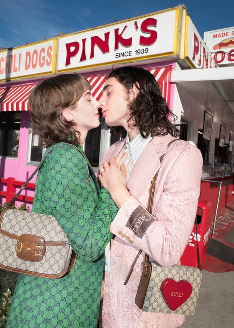 Gucci 'LOVE LOVE LOVE' Fanzine Valentines Day capsule collection bags lipstick makeup jewelry brad elterman