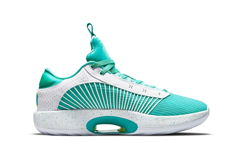 guo ailun air jordan 35 low pe DJ2994 100 white jade green release info store list photos price buying guide 