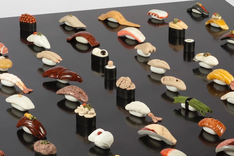 Japanese Artist Prepares Exhibition of Strikingly Accurate Stone Sushi