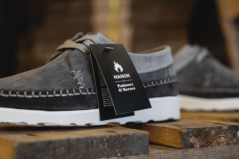 hanon padmore barnes vibram sole grey suede sport performance details release information