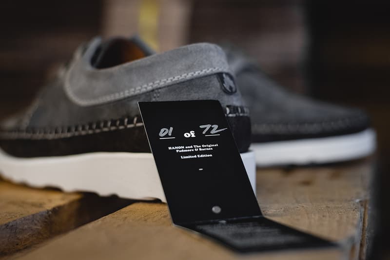 hanon padmore barnes vibram sole grey suede sport performance details release information