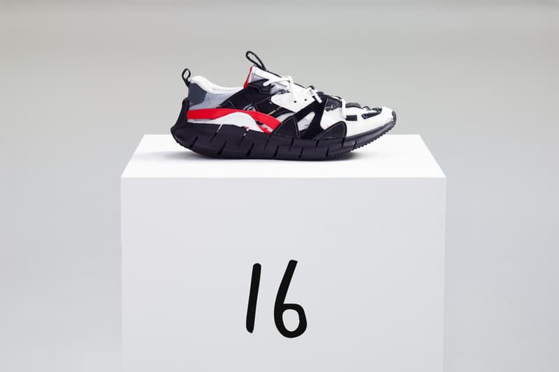 Helen Kirkum x Reebok Zig Kinetica II One Off 20 Unique Pairs East London Designer Design Studio Custom Footwear Brand Developer Rework UK 8 US 9 EU42 Handmade Artisinal