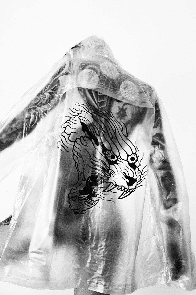 henbo henning transparent rain jacket release