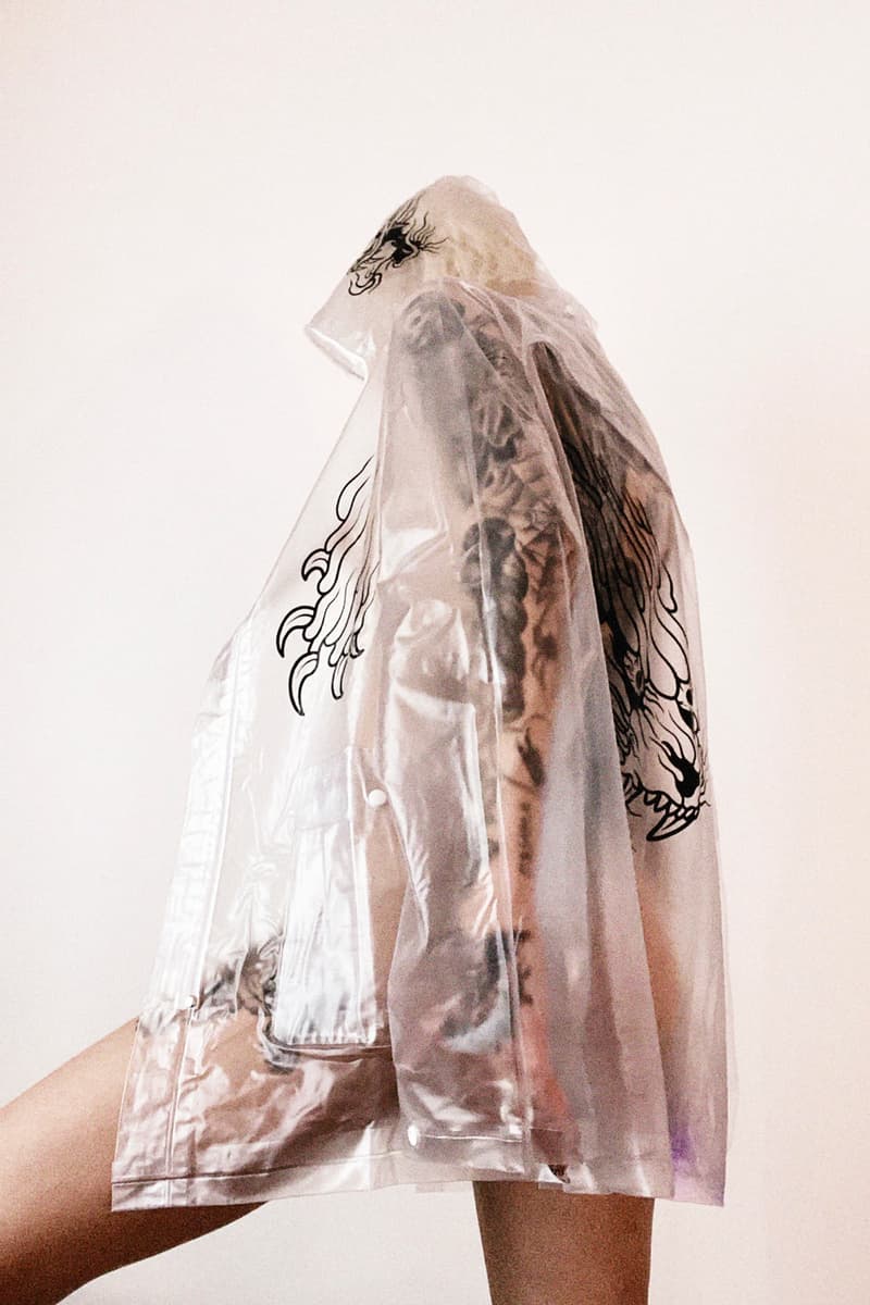 henbo henning transparent rain jacket release