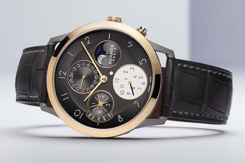 Hermès Drops Pair Of Ultra-Thin Titanium Perpetual Calendars