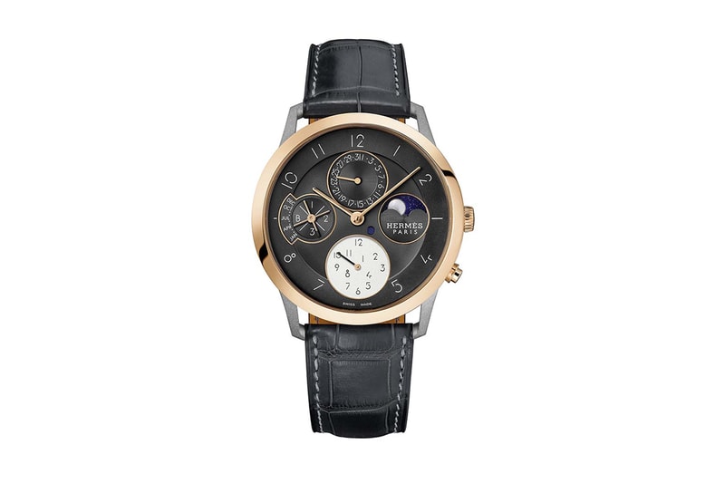 Hermès Tweaks Design of Its Slim d'Hermès Quantieme Perpetual Ultra-Thin Perpetual Calendar