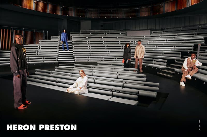 Heron Preston Reveals SS21 K.I.S.S Campaign Spring Summer 2021 Keep It Simple Stupid fashion ad campaign e-commerce collection basics womenswear menswear HeronPreston.com Covid-19 Pandemic DNA Milan ready-to-wear