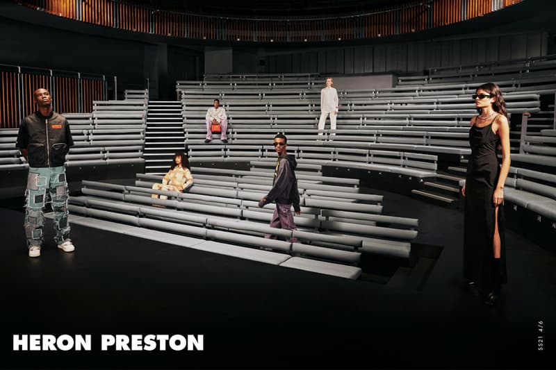 Heron Preston Reveals SS21 K.I.S.S Campaign Spring Summer 2021 Keep It Simple Stupid fashion ad campaign e-commerce collection basics womenswear menswear HeronPreston.com Covid-19 Pandemic DNA Milan ready-to-wear