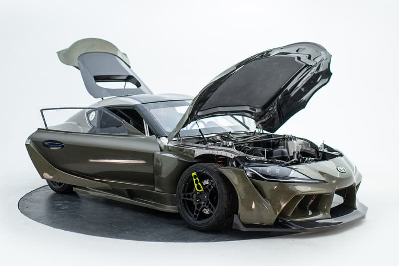 HGK Racing Team 2020 2JZ Engine A90 Toyota Supra-Jet Tuned Supercar Sportscar JDM Drift Machine Full Carbon Fiber Wide Body Work Kit 1000 BHP Speed Performance Custom Power Kevlar