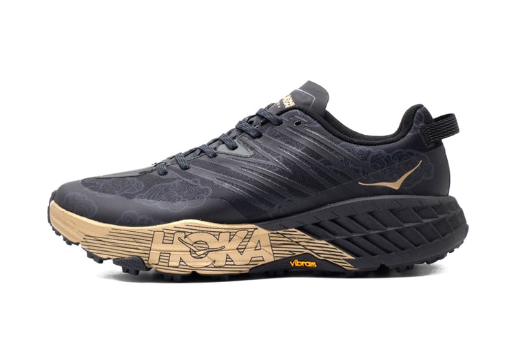 HOKA ONE ONE's Speedgoat 4 Receives "Black/Gold" CNY Makeover