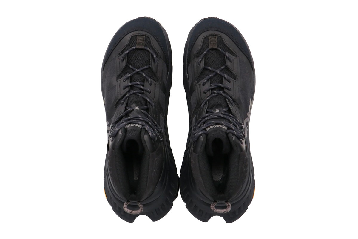 HOKA ONE ONE TenNine Hike Boot Black Colorway release date info buy grey gore tex vibram sole trail