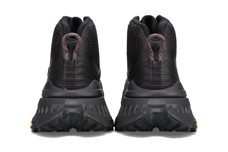 HOKA ONE ONE TenNine Hike Boot Black Colorway release date info buy grey gore tex vibram sole trail