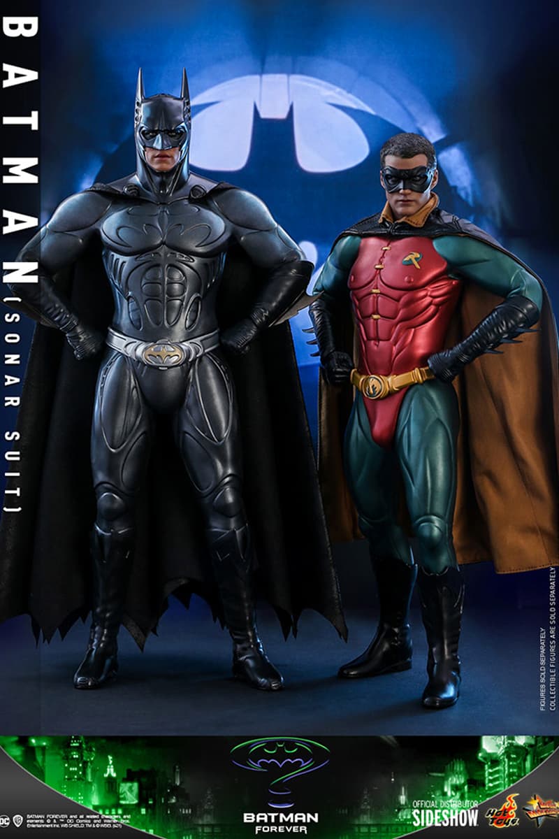 Hot Toys Movie Masterpiece 'Batman Forever' Figures | Hypebeast