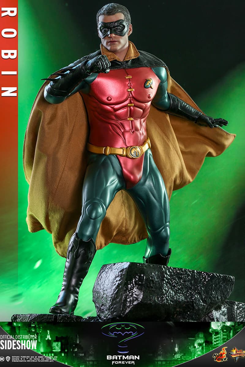 hot toys batman forever robin 1 6th scale figure model 12 inch movie master piece collectibles