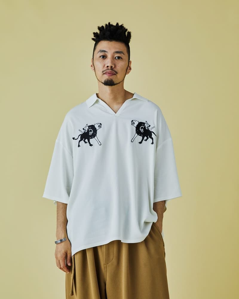 TIGHTBOOTH SS2021 Collection Lookbook spring/summer oversized garments t-shirts button-up sweatpants black purple red