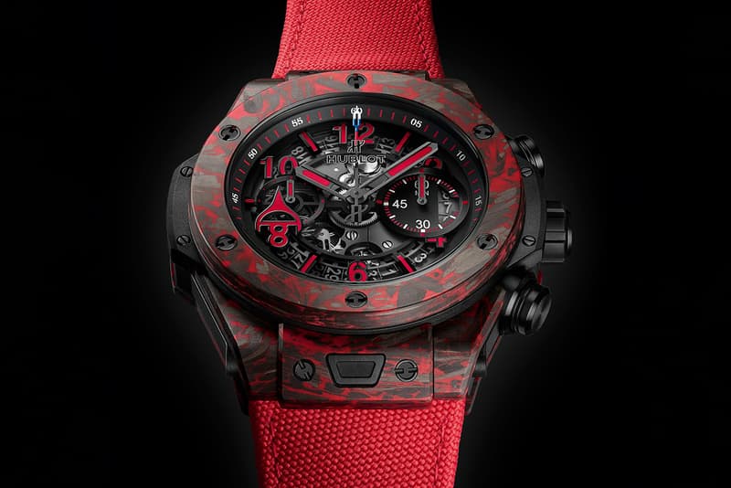 Hublot Honors Ice Hockey Great With Big Bang Unico Red Carbon