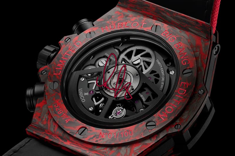 Hublot Honors Ice Hockey Great With Big Bang Unico Red Carbon