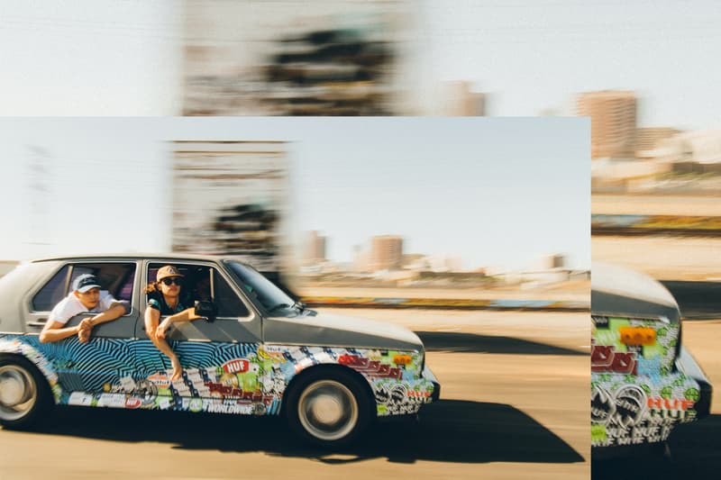HUF Spring Summer 2021 Collection Lookbook SS21 Skate Culture Early 2000s logomania Dustin Askland Los Angeles Keith Hufnagel San Francisco skateboarders