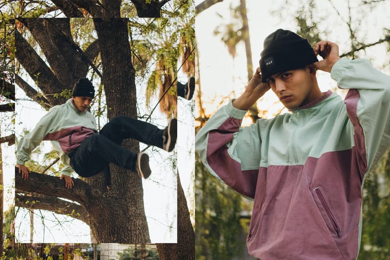 HUF Spring Summer 2021 Collection Lookbook SS21 Skate Culture Early 2000s logomania Dustin Askland Los Angeles Keith Hufnagel San Francisco skateboarders