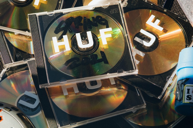 HUF Spring Summer 2021 Collection Lookbook SS21 Skate Culture Early 2000s logomania Dustin Askland Los Angeles Keith Hufnagel San Francisco skateboarders