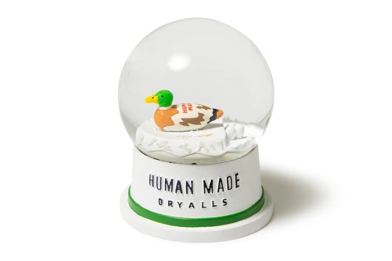 HUMAN MADE Duck Snow Globe collectible accessories home good home ware spring summer 2021 ss21 collection lineup streetwear nigo info
