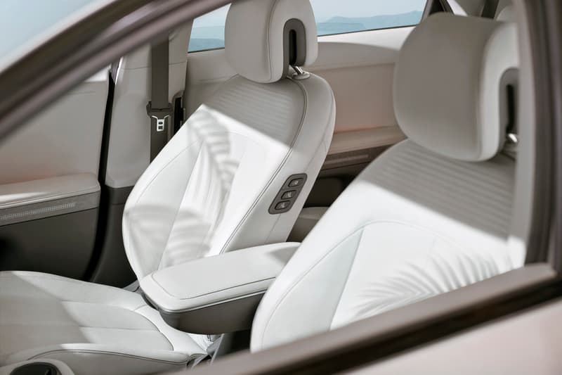 Hyundai IONIQ 5 All Electric Mid-Sized EV City Car Medium Family Cars South Korean Manufacturer Design Details Modern Contemporary Tesla Model 3 Rival Elon Musk