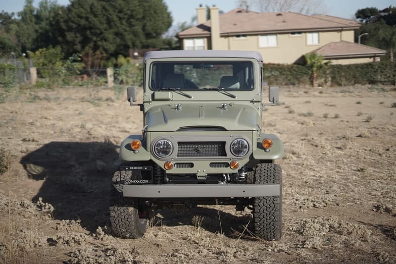 icon 4x4 four wheel drive 4wd old school edition fj44 custom build v8 engine 1972 land cruiser