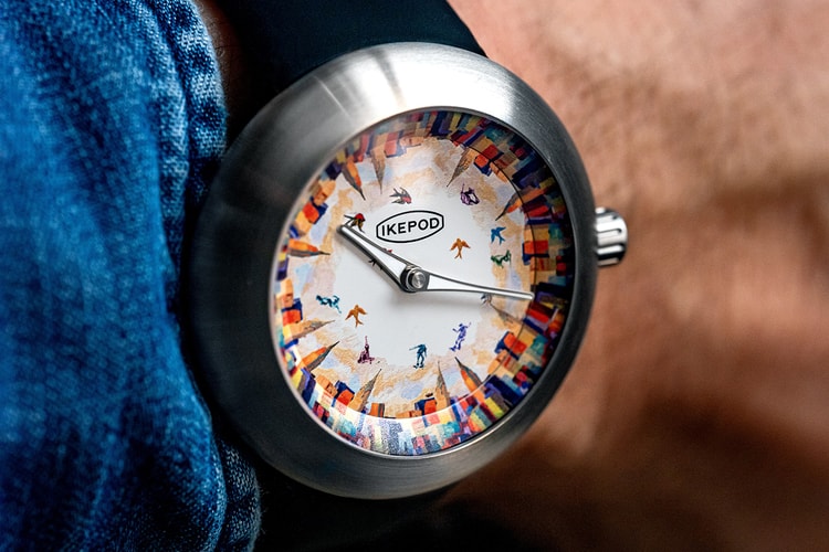 Ikepod Works With New York Artist on Skaters in the Sky