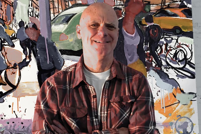 New York Artist Tom Christopher Paints the New York Skyline on Dial of Ikepod Skaters in the Sky