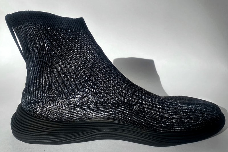 ilysm sustainable sneaker footwear fashion tabi margiela machine washable future japan knitted renewable recycled cork foam 