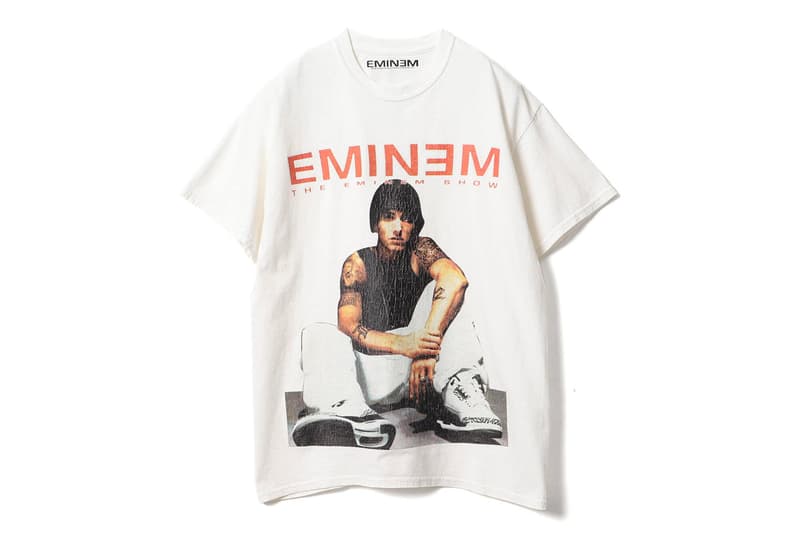 Insonnia Projects Eminem Vintage T-shirts for BEAMS international gallery the marshall mathers slim shady lp anger management tour tee reissue