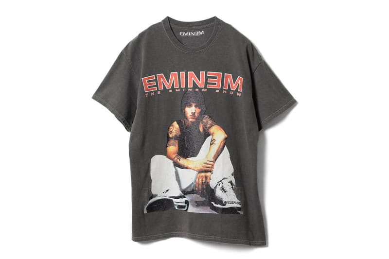 Insonnia Projects Eminem Vintage T-shirts for BEAMS international gallery the marshall mathers slim shady lp anger management tour tee reissue