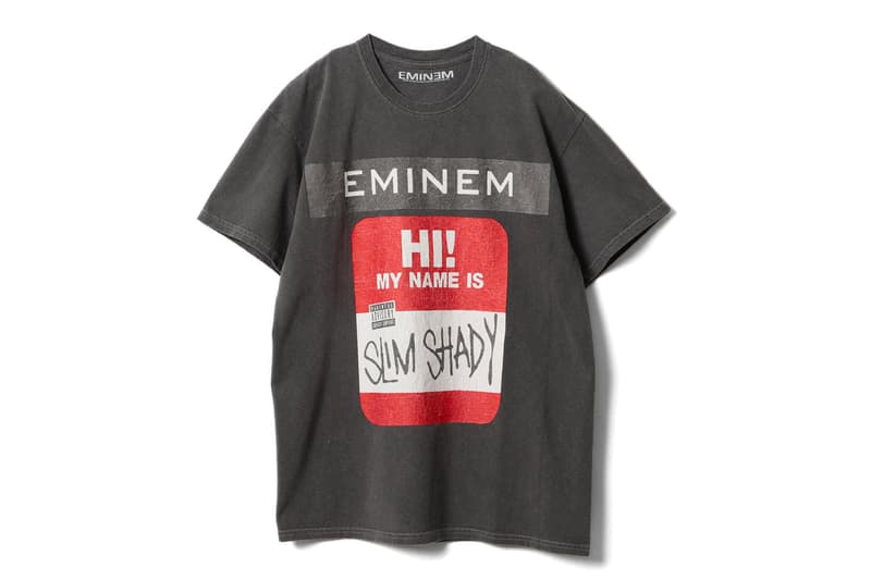 Insonnia Projects Eminem Vintage T-shirts for BEAMS international gallery the marshall mathers slim shady lp anger management tour tee reissue