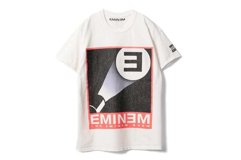 Insonnia Projects Eminem Vintage T-shirts for BEAMS international gallery the marshall mathers slim shady lp anger management tour tee reissue