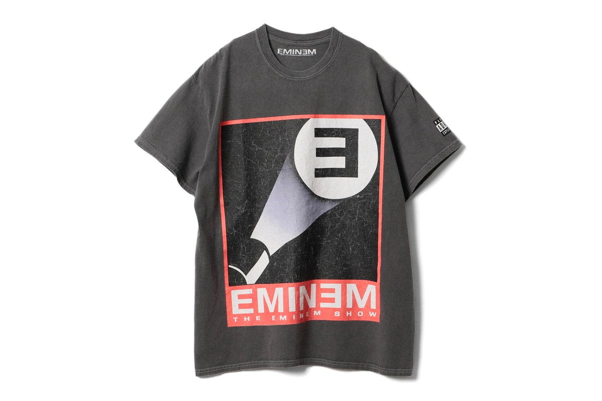 Insonnia Projects Eminem Vintage T-shirts for BEAMS international gallery the marshall mathers slim shady lp anger management tour tee reissue