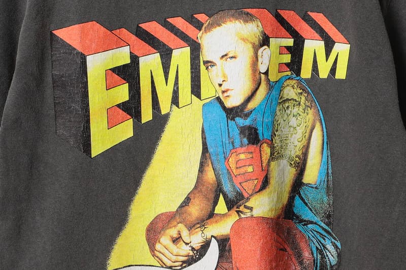 Insonnia Projects Eminem Vintage T-shirts for BEAMS international gallery the marshall mathers slim shady lp anger management tour tee reissue