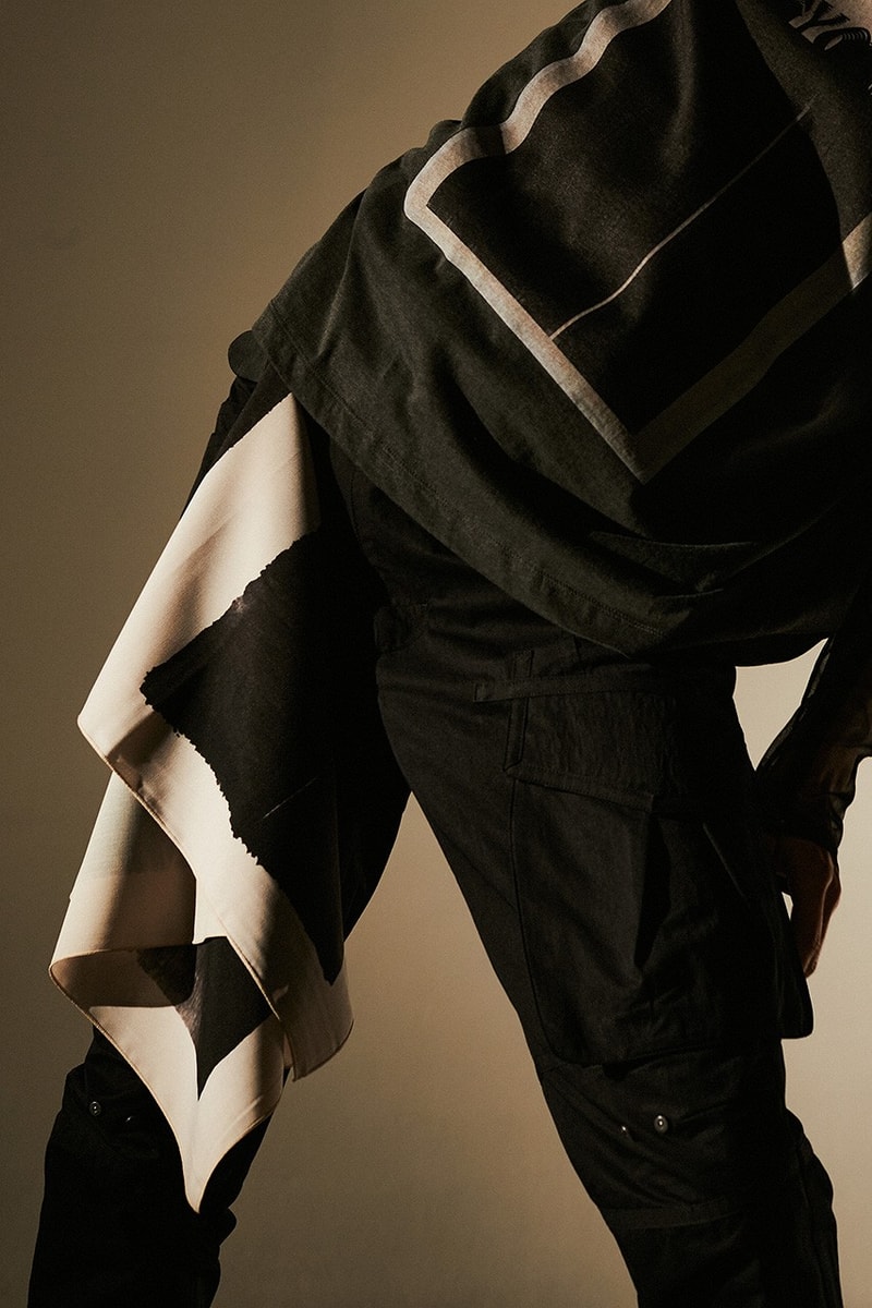 IISE Spring/Summer 2021 Collection Lookbook Dansaekhwa Movement traditional art monochromatic minimalistic black grey cream