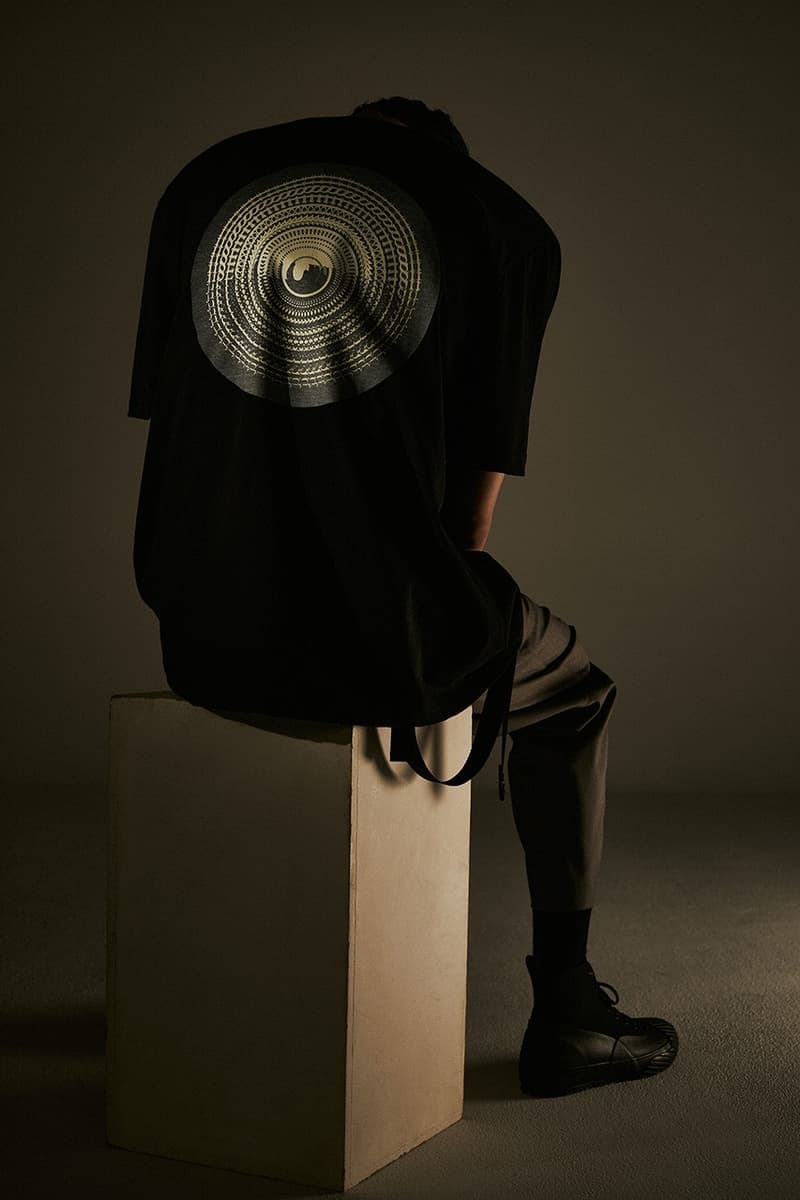 IISE Spring/Summer 2021 Collection Lookbook Dansaekhwa Movement traditional art monochromatic minimalistic black grey cream