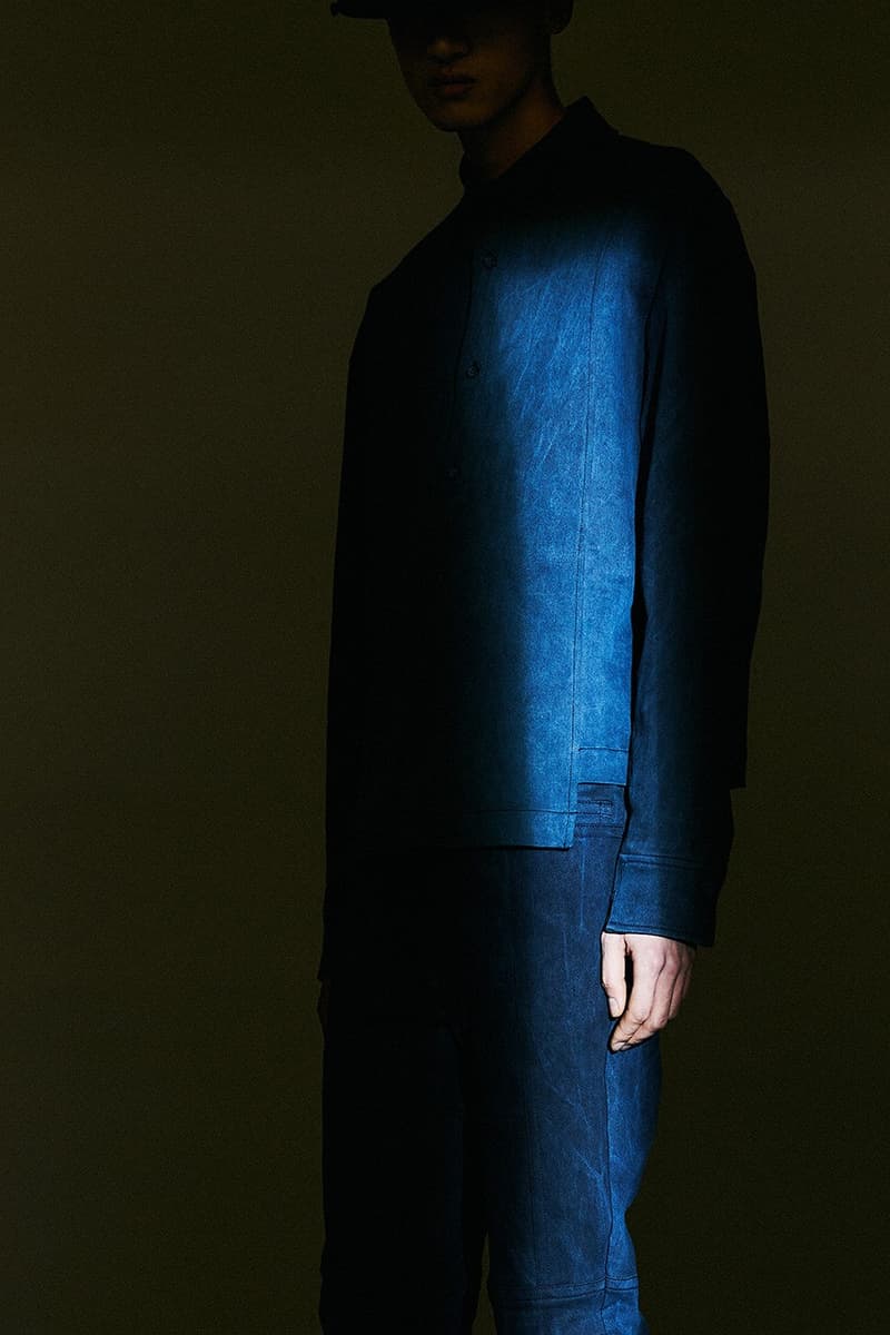 IISE Spring/Summer 2021 Collection Lookbook Dansaekhwa Movement traditional art monochromatic minimalistic black grey cream