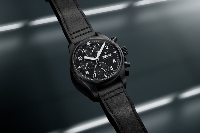 IWC Recreates Classic Ceramic Pilots Watch Using Ceratanium