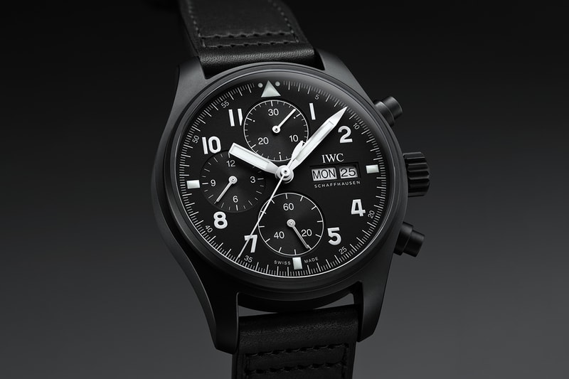 IWC Recreates Classic Ceramic Pilots Watch Using Ceratanium