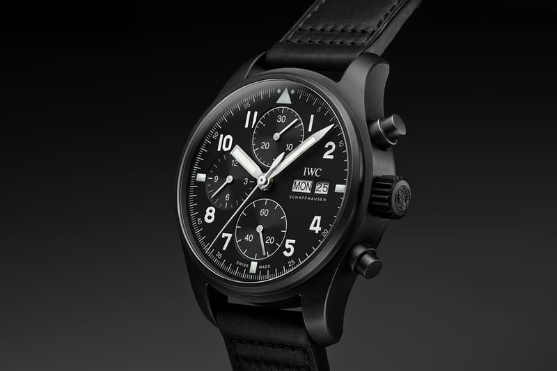 IWC Recreates Classic Ceramic Pilots Watch Using Ceratanium