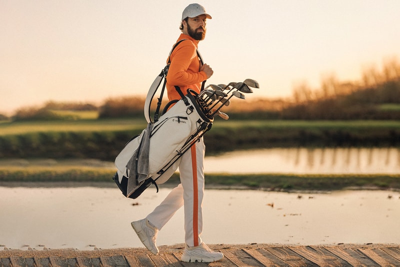  J.Lindeberg SS21 Temperature Acclimated Golf Ware Gradient Tech Active Mesh Featherlight Fabrics