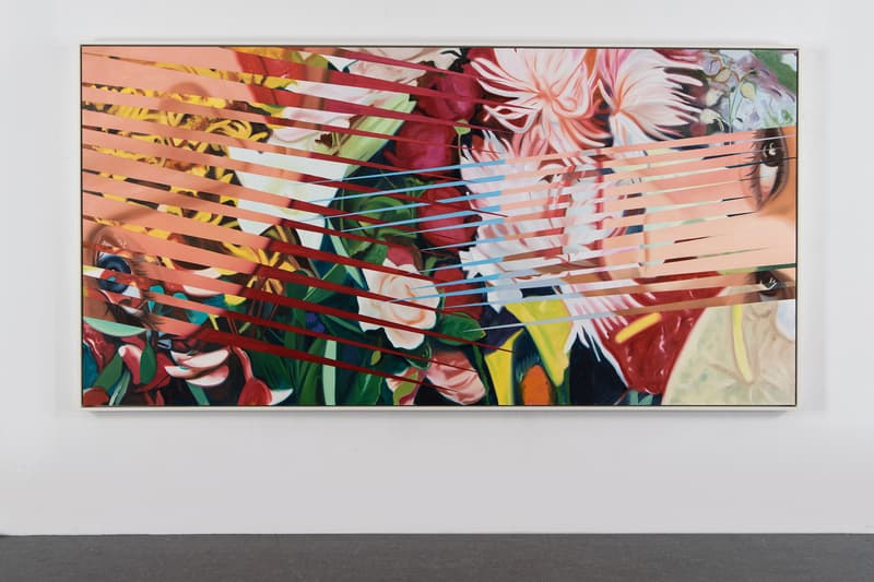 james rosenquist flowers exhibition artwork paintings ross kramer gallery
