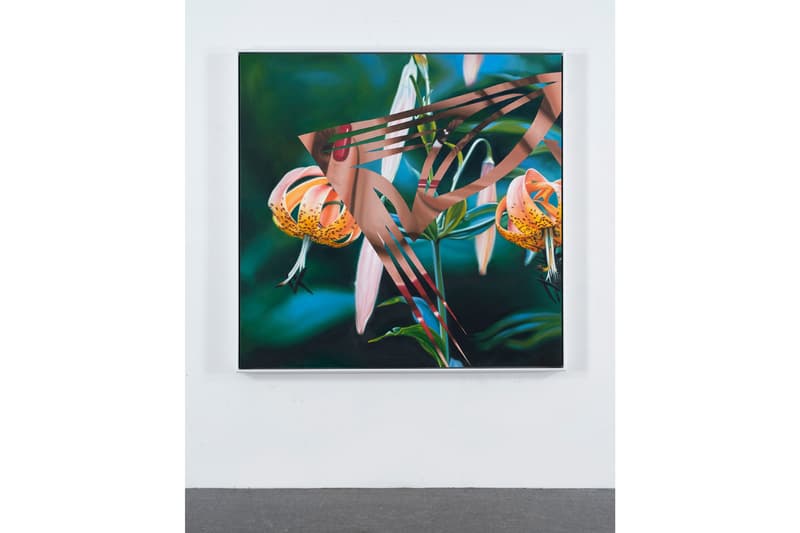 james rosenquist flowers exhibition artwork paintings ross kramer gallery