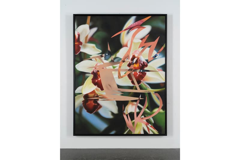 james rosenquist flowers exhibition artwork paintings ross kramer gallery