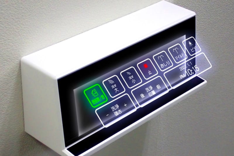 Japan is Developing High-Tech Toilets With Touchless Controls